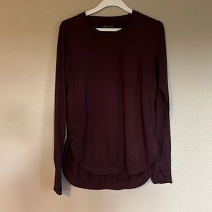 Athleta long sleeve running top